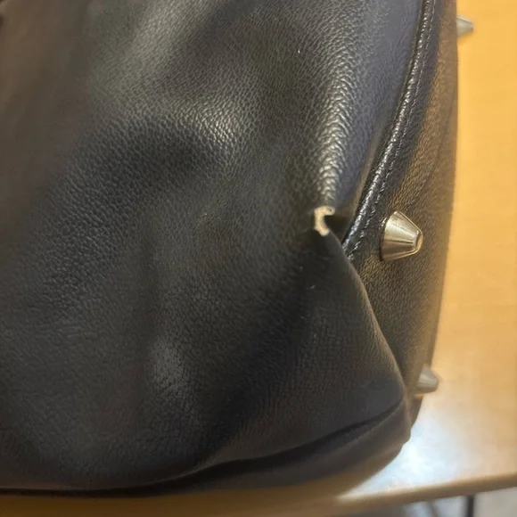 Dooney & Bourke Black Leather Tote - Picture 12 of 12